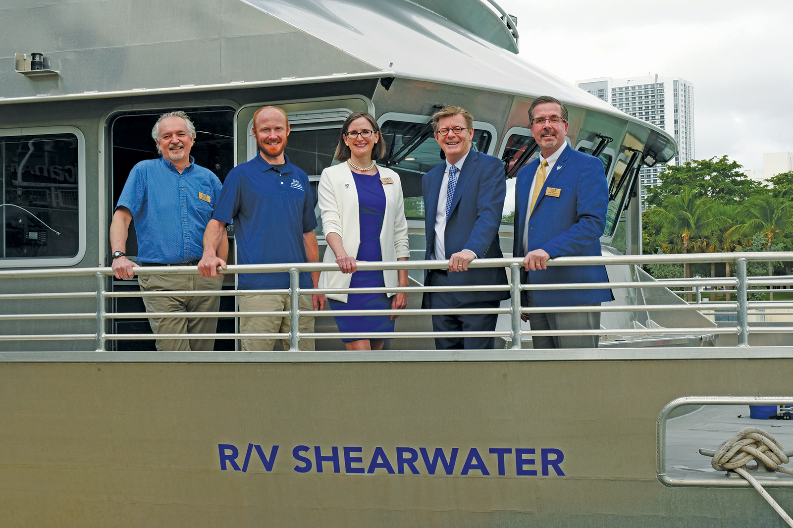 RV Shearwater with President Price - Miami FL